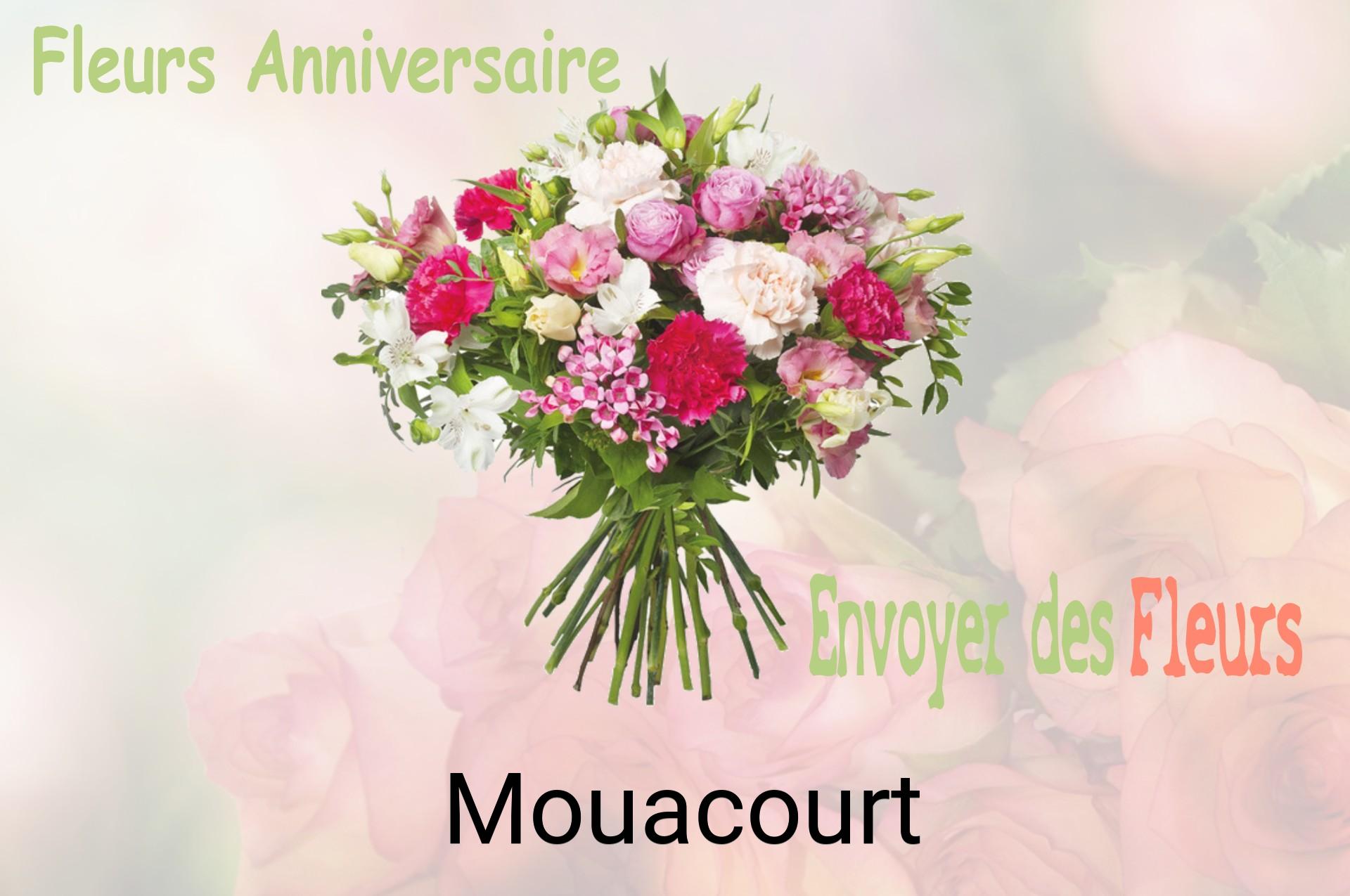 Bouquet de fleurs d’anniversaire livré à Mouacourt
